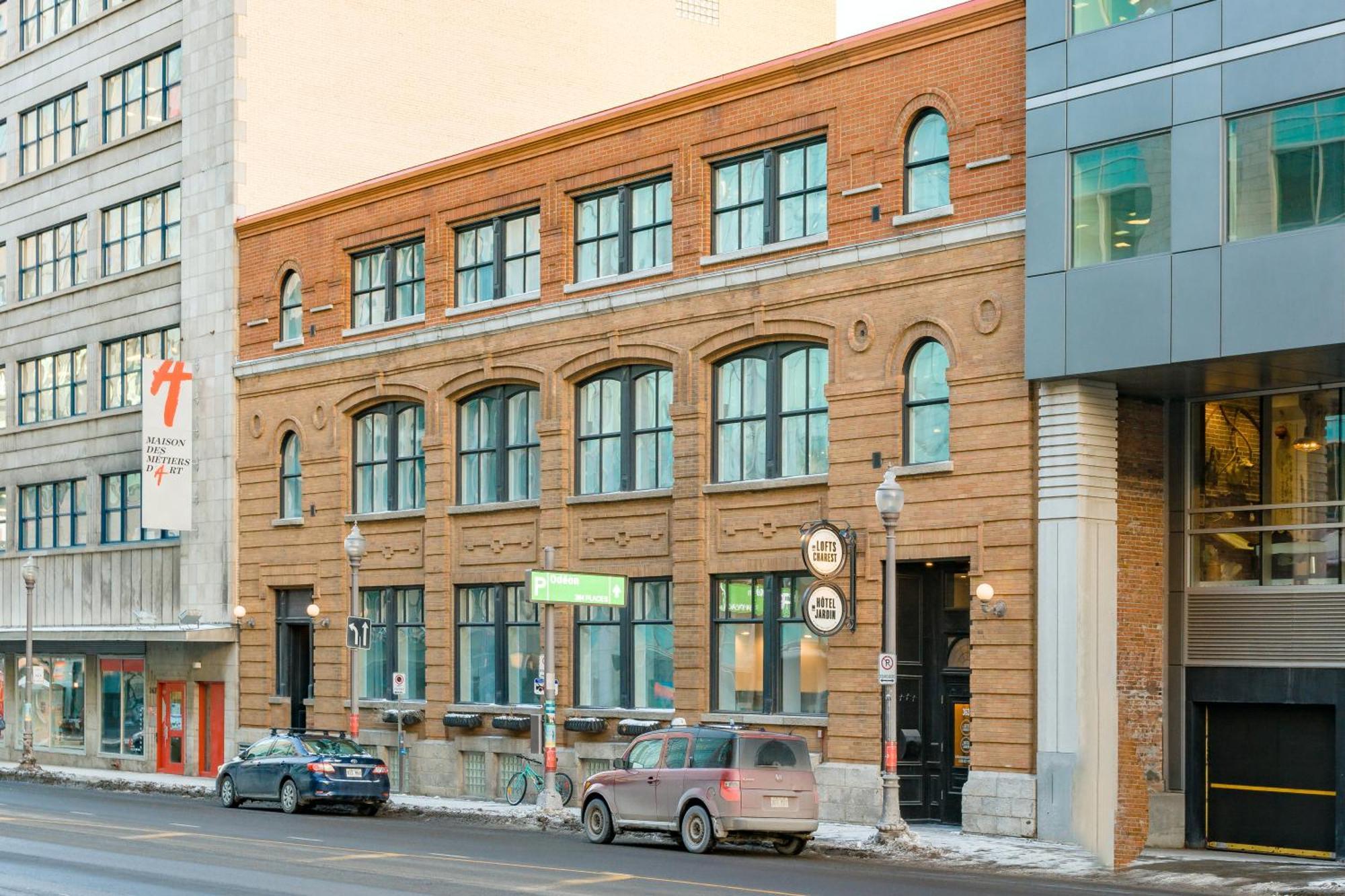 Hôtel du Jardin By Les Lofts Vieux-Québec Exterior foto